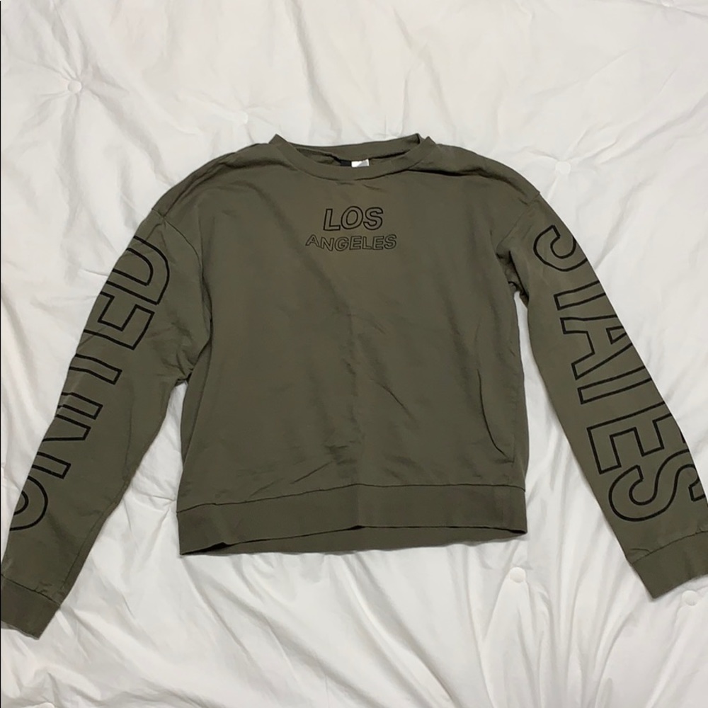 Los Angeles Semi-crop Long Sleeve
